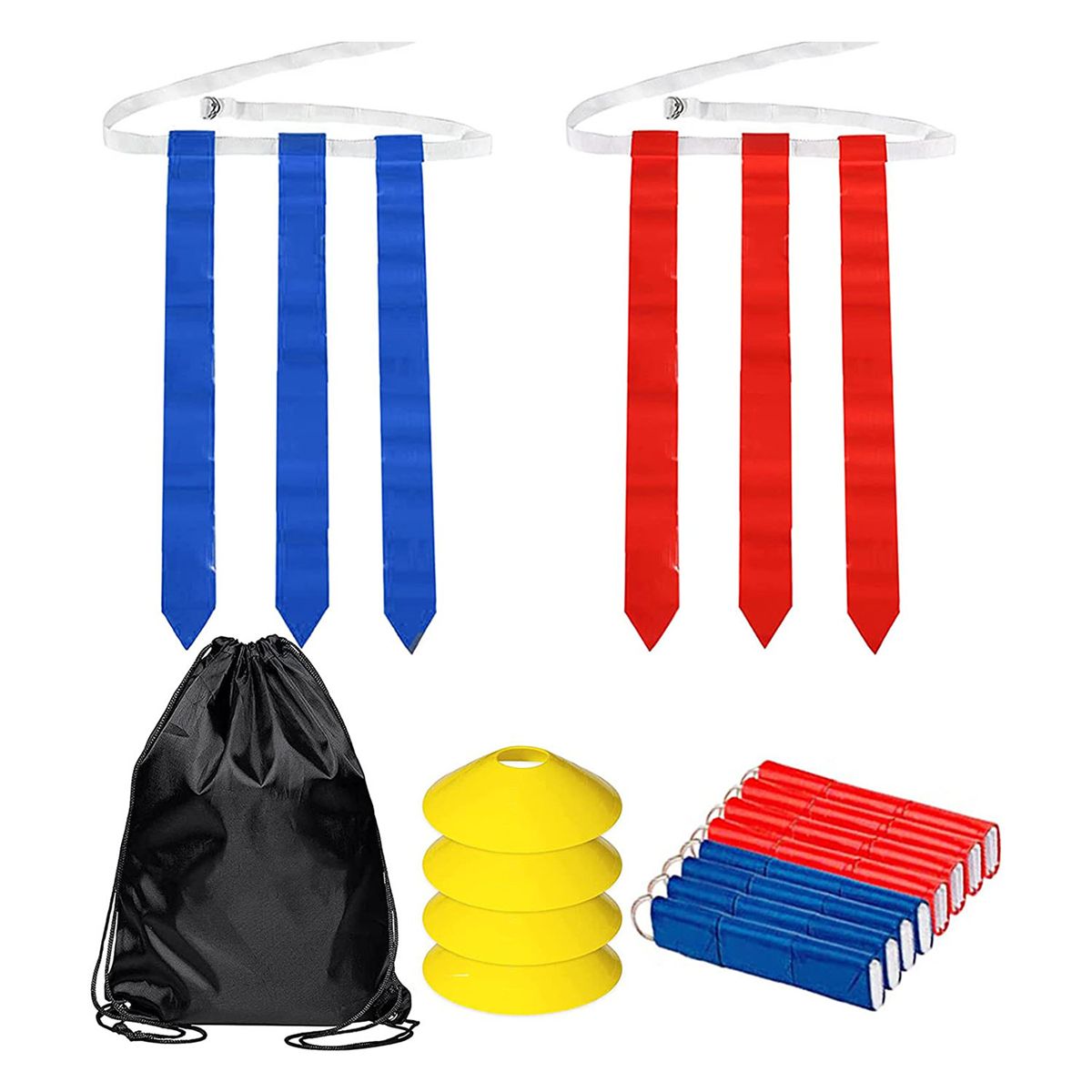 Flag Football Set-14Pcs Belts With 42 Flags(21