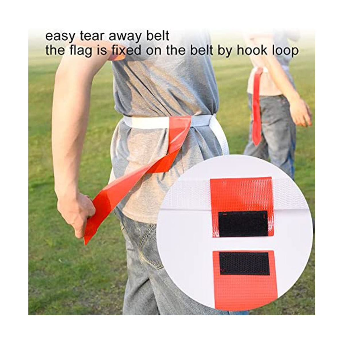 Flag Football Set-14Pcs Belts With 42 Flags(21