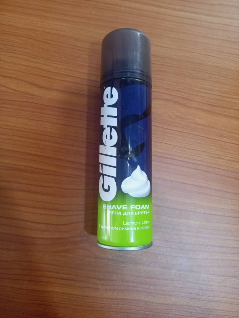 Gillette Shave Foam/Gel With Lemon Lime