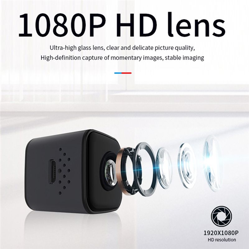 Mini Action Camera HD 1080P Sports Camera Outdoor Mini