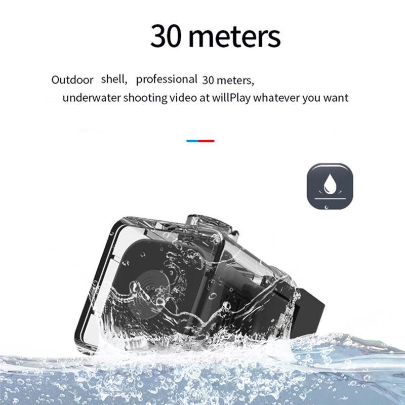 Mini Action Camera HD 1080P Sports Camera Outdoor Mini