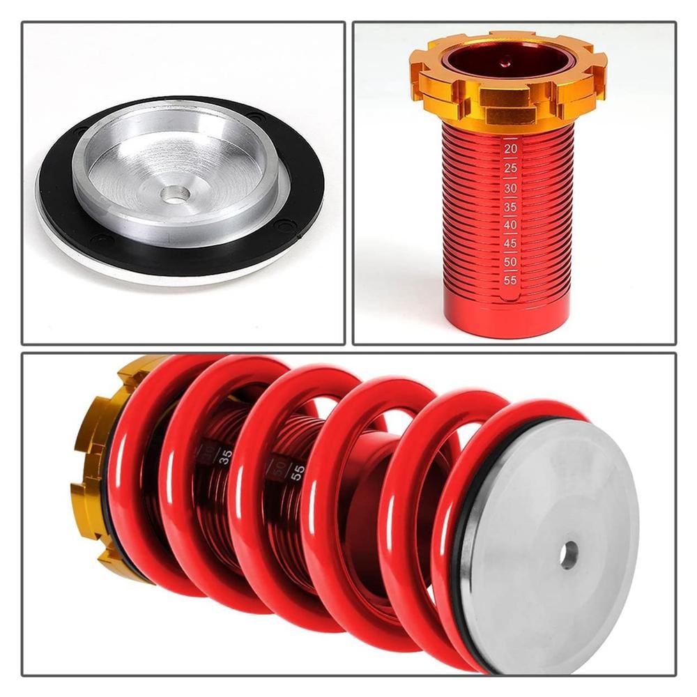 Coilover Spring Kits Adjustable Suspension Shock Absorber s Springs For 88-00 Honda Civic EG EJ EK 90-01 Acura Integra