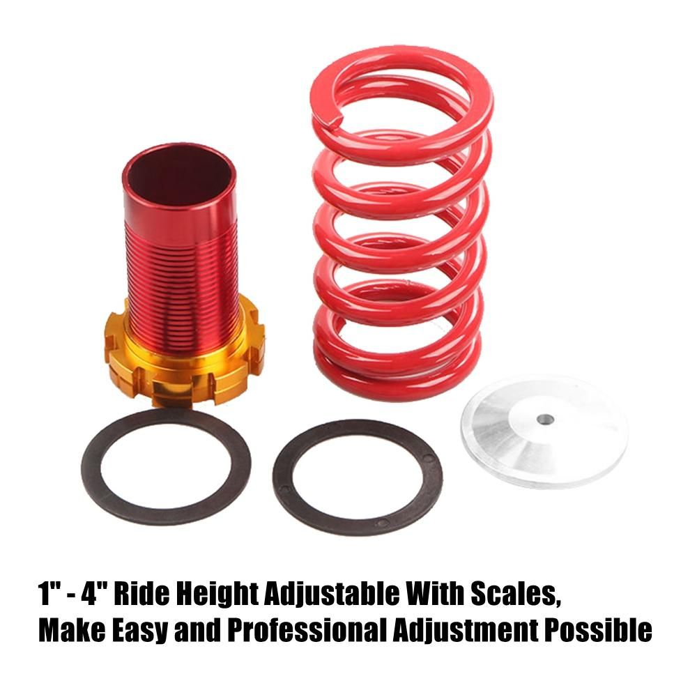 Coilover Spring Kits Adjustable Suspension Shock Absorber s Springs For 88-00 Honda Civic EG EJ EK 90-01 Acura Integra
