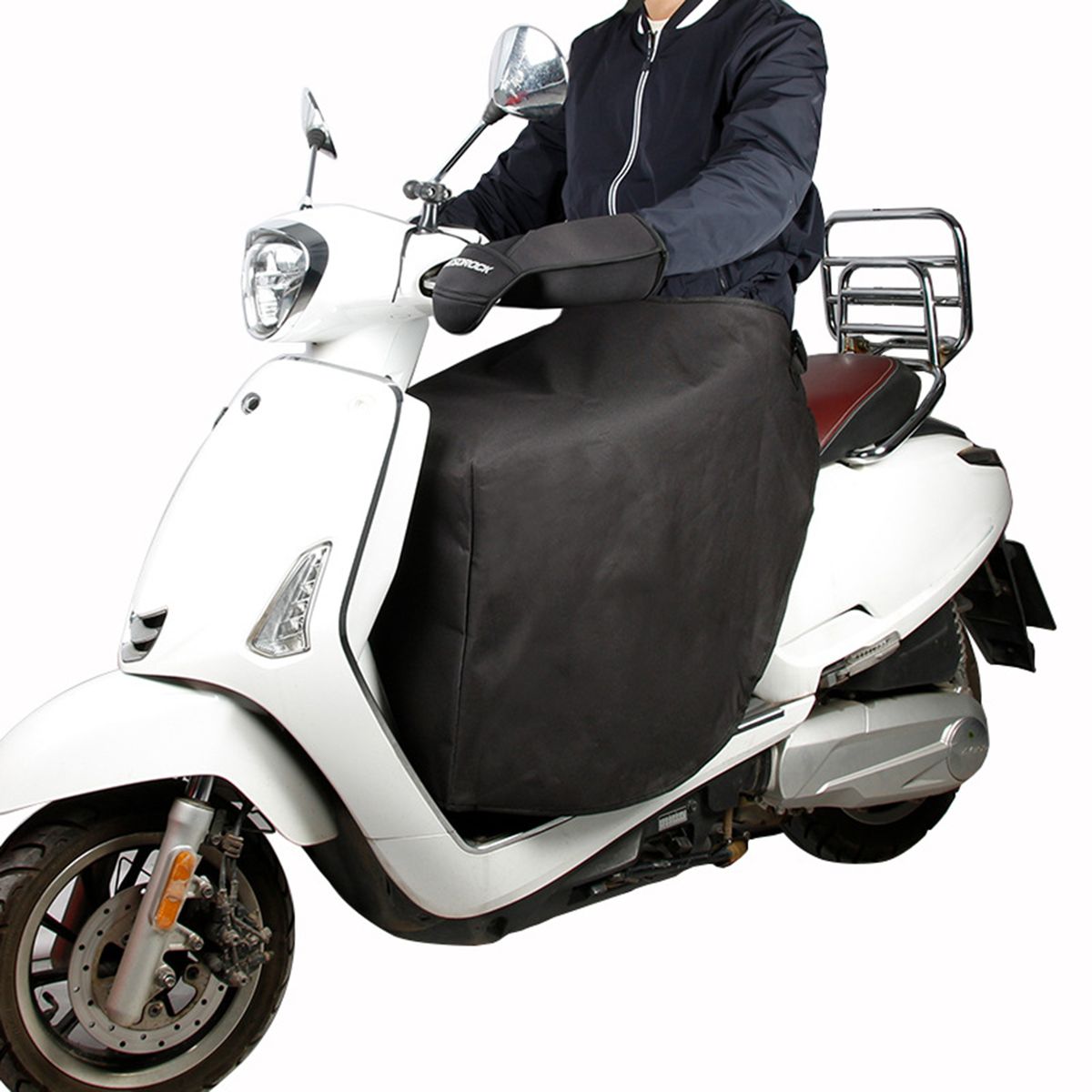 Electric Motorcycle Windshield Cover, Winter Windproof
