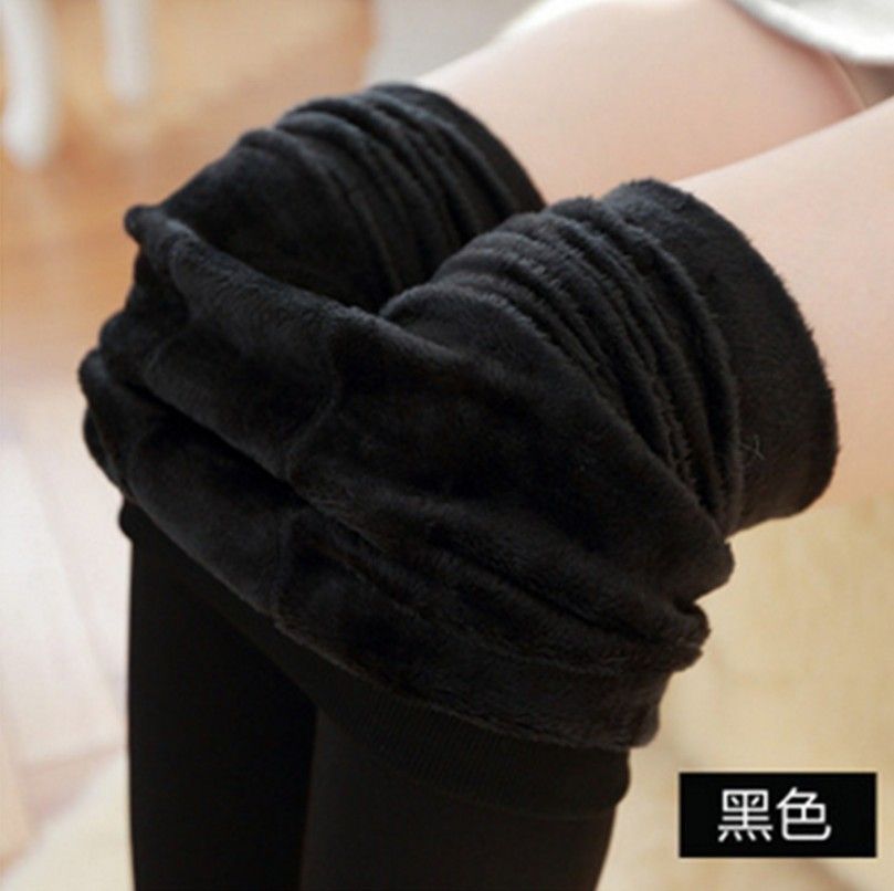 Autumn And Winter Thickened Plus Velvet Leggings Women's