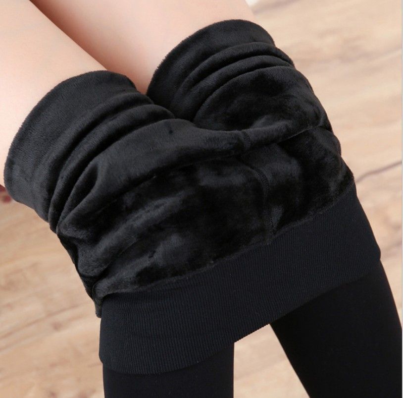 Autumn And Winter Thickened Plus Velvet Leggings Women's