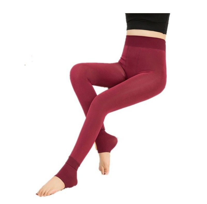 Autumn And Winter Thickened Plus Velvet Leggings Women's