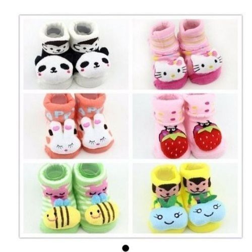 Baby Boot Socks- 6 Packs