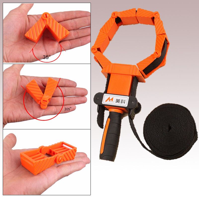 Adjustable Band Clamp Polygon Angle Clamp For Woodworking
