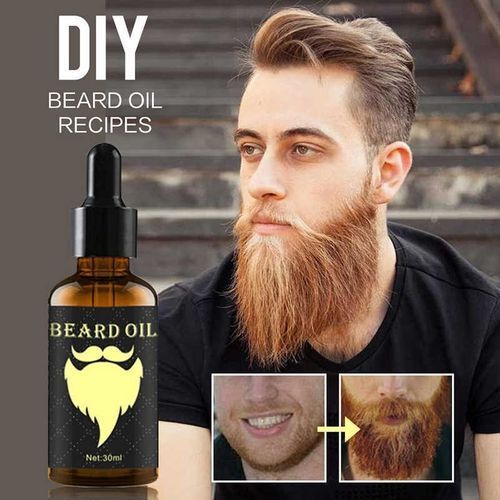 Instant Beard & Facial Hair Growth Essence Oil - 30ml