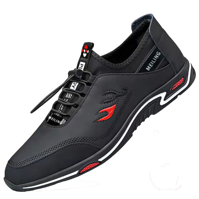 Trendy Sport All Season Sneakers - Blk
