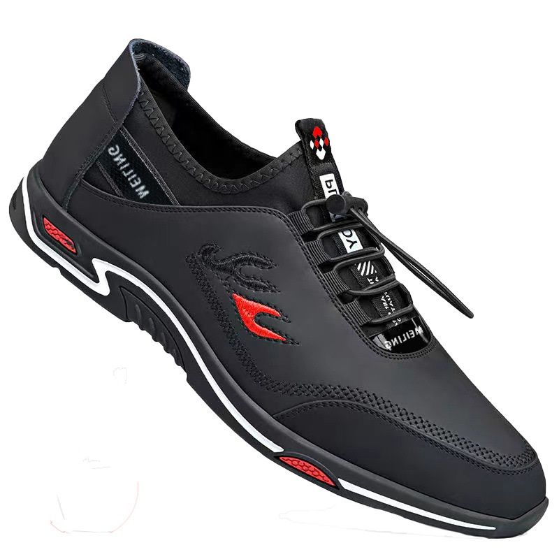 Trendy Sport All Season Sneakers - Blk