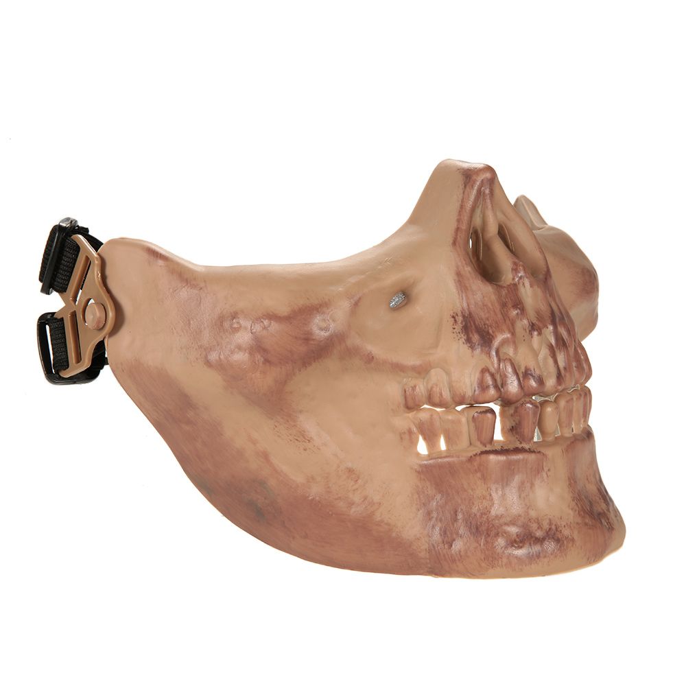 Outdoor Wargame Tactical Mask Lower Half Face Protective