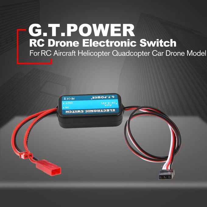 G.T.POWER Remote  Ontroller Ele Troni  Swit H R  Part For    Ar  -Black