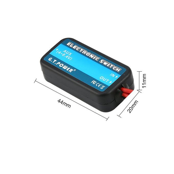 G.T.POWER Remote  Ontroller Ele Troni  Swit H R  Part For    Ar  -Black