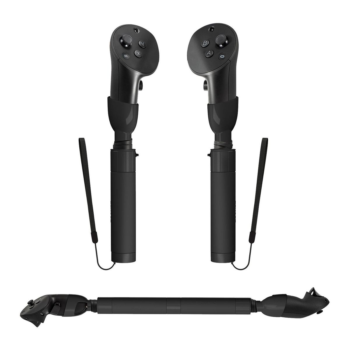 Dual Lightsaber Handle Extension Grip for Meta Quest Pro