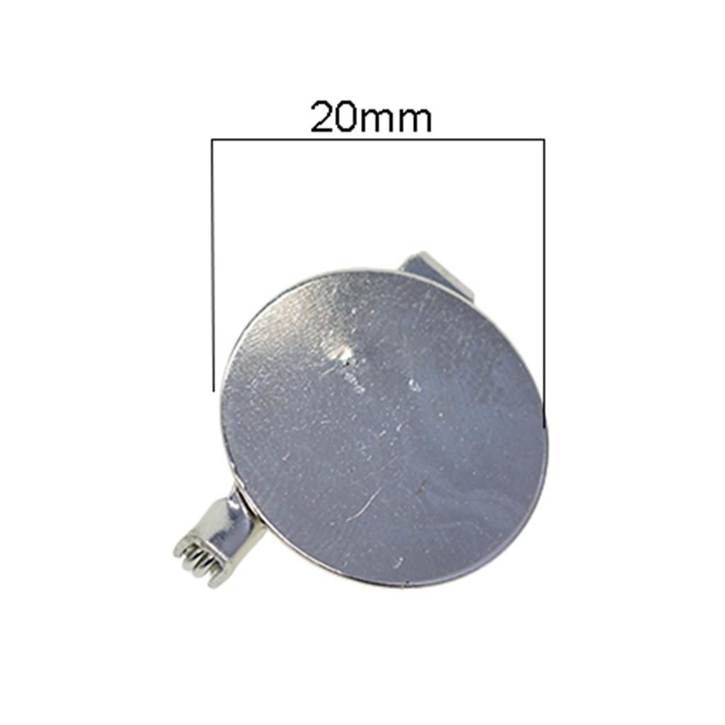 20PCS Extra Large Dual Brooch Pin Back Base Safety 20pcs,