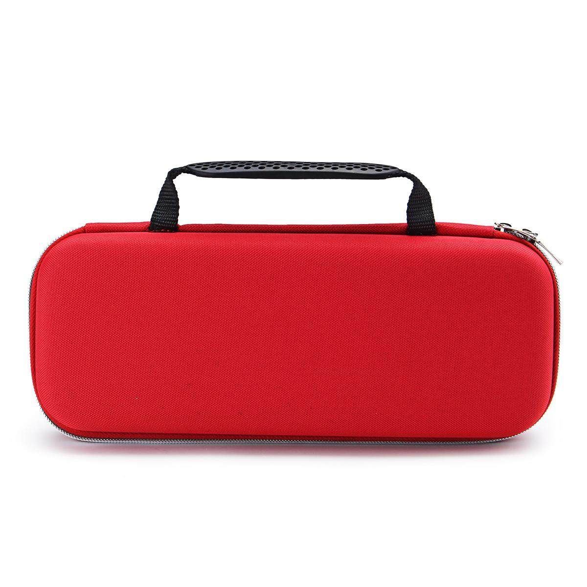 Portable Hard Zipper Stethoscope Carrying Bag Case Storage Box Shockproof Gules