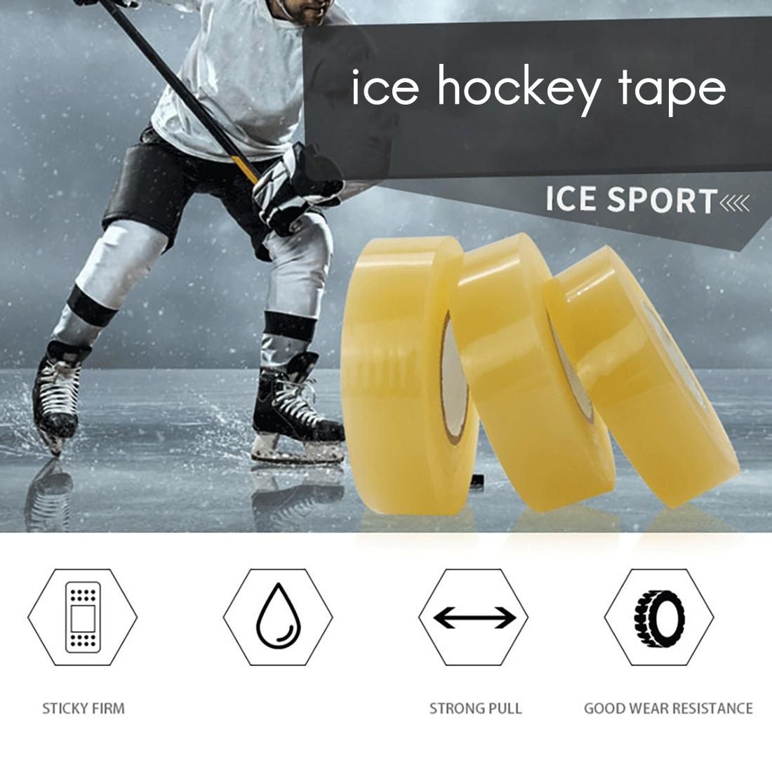 2Pack Hockey Tape Multipurpose Clear Shin Pad Sock Tape