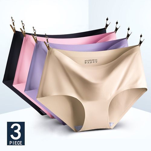 3PCS/Set Seamless Panties Women Panties  DIFFERENT COLORS