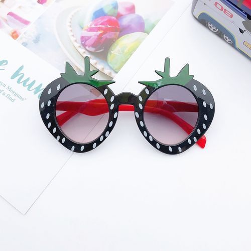 Unisex Kids Fashion Glasses (Black)