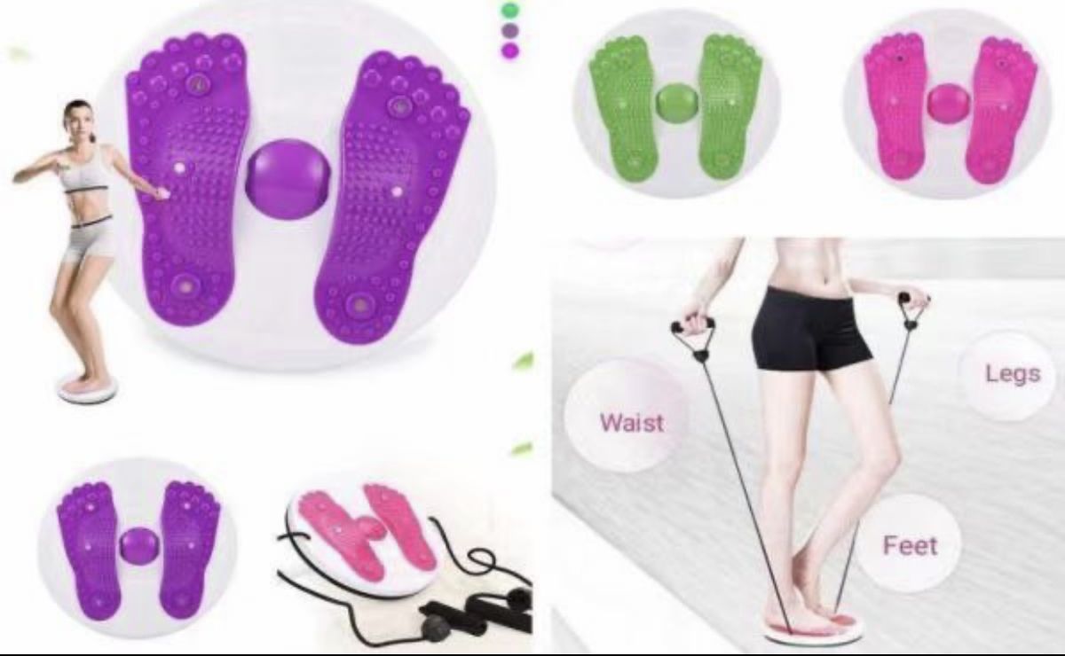Non-slip Magnet Waist Twist Disc Abdomen Slimming Plate