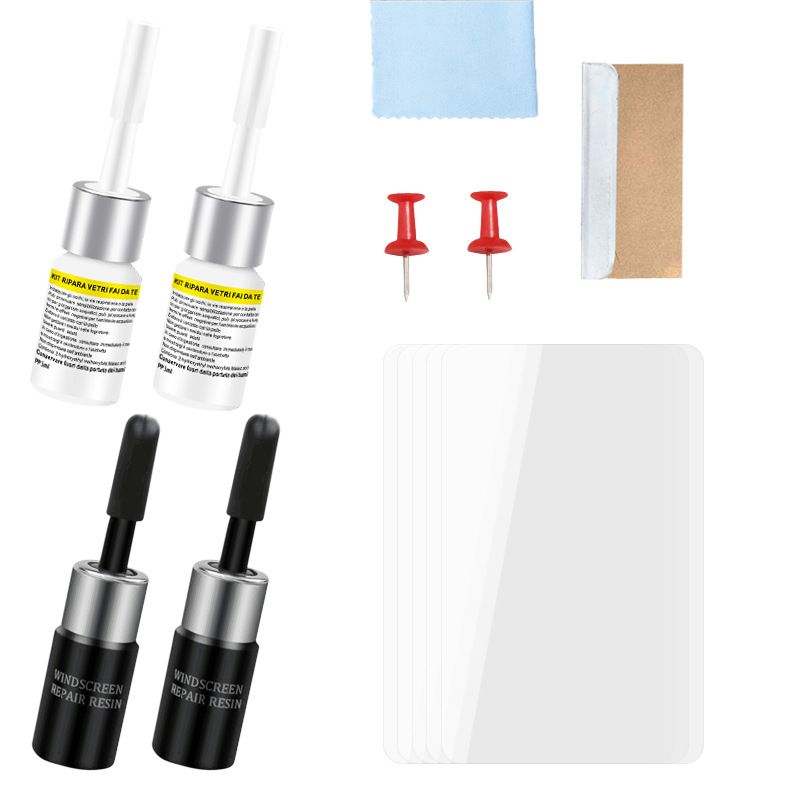 Auto Glass Repair Tools-Black White2Repair Fluid Tools