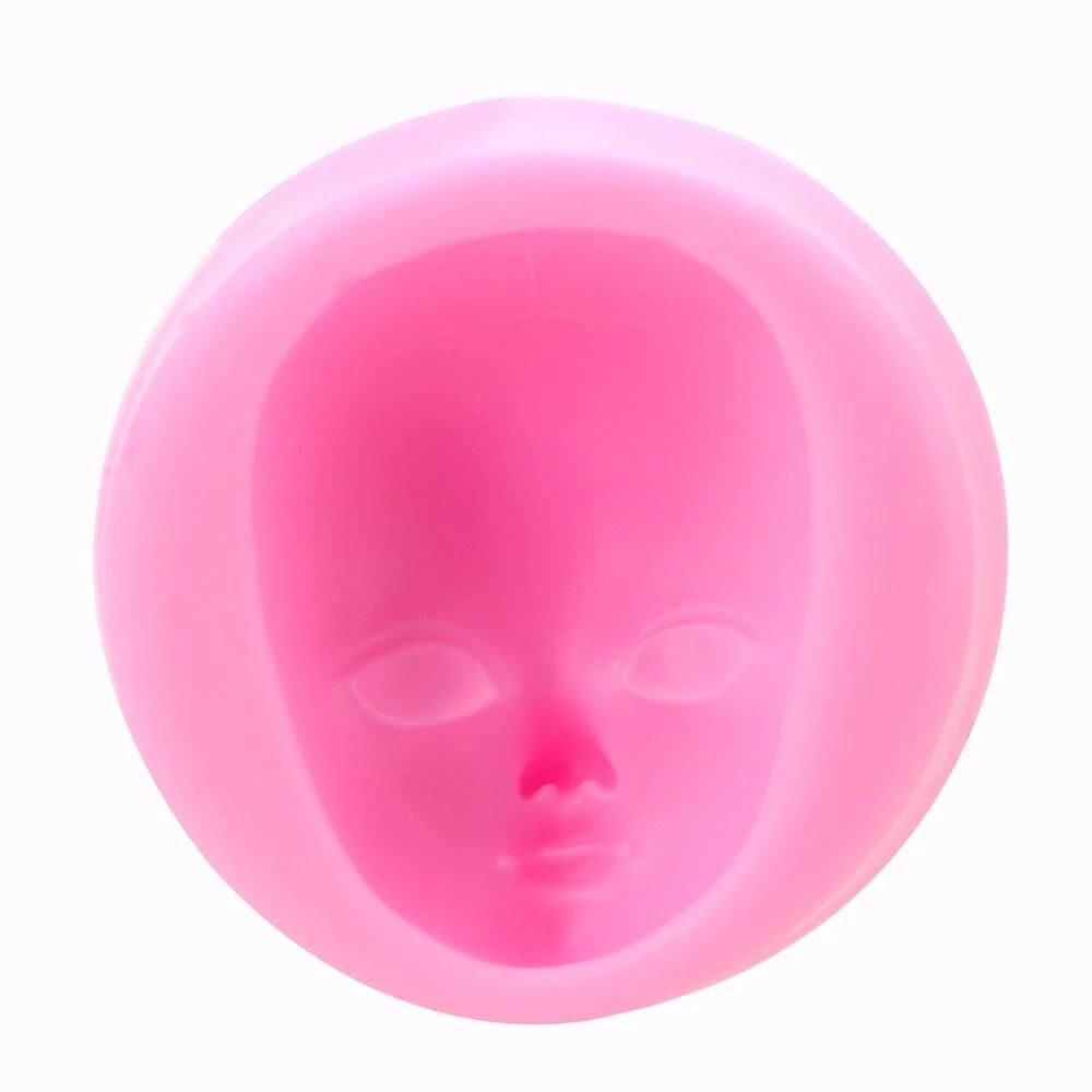 Baby Face Fondant Cake Mold Cake Decoration Baking Tools Cooking Tools Silicone Kitchen Accessories
