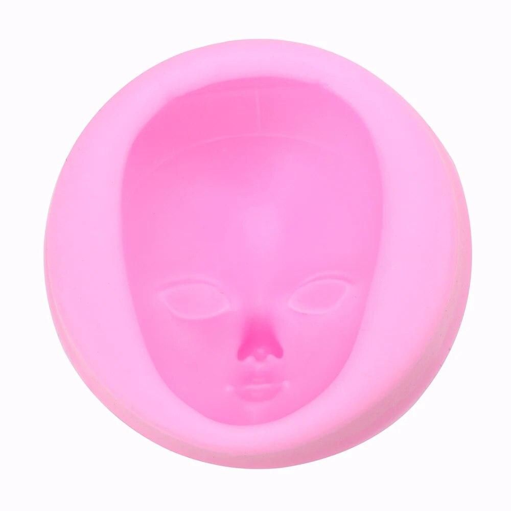 Baby Face Fondant Cake Mold Cake Decoration Baking Tools Cooking Tools Silicone Kitchen Accessories