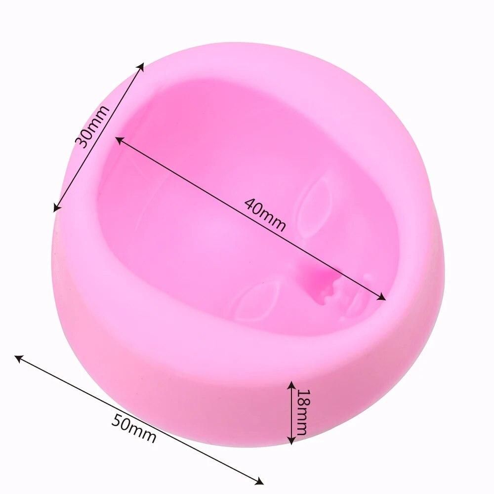 Baby Face Fondant Cake Mold Cake Decoration Baking Tools Cooking Tools Silicone Kitchen Accessories