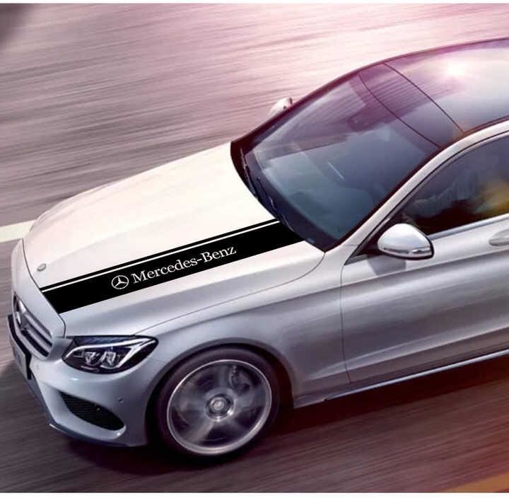 Mercedes Benz Bonet Hood Decoration Sticker/decal Universal