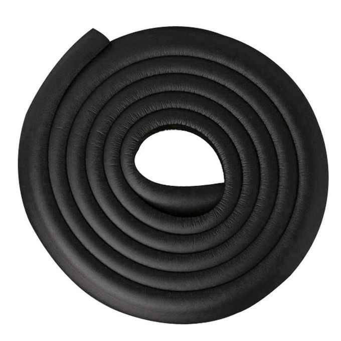 Kids Baby Safety Desk Edge Cover NBR 2m Bumper With 4m Double Black