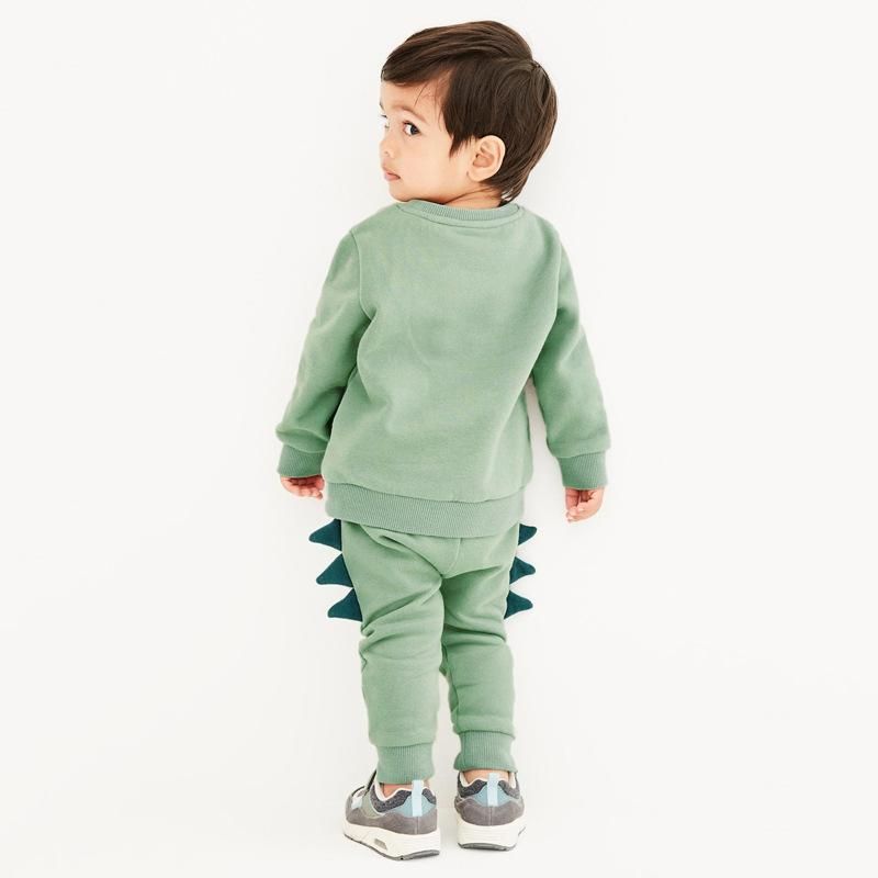 2023 Fleece Children's Suit European And American Style Children's Clothing Autumn