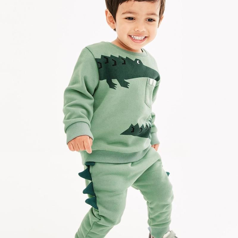 2023 Fleece Children's Suit European And American Style Children's Clothing Autumn