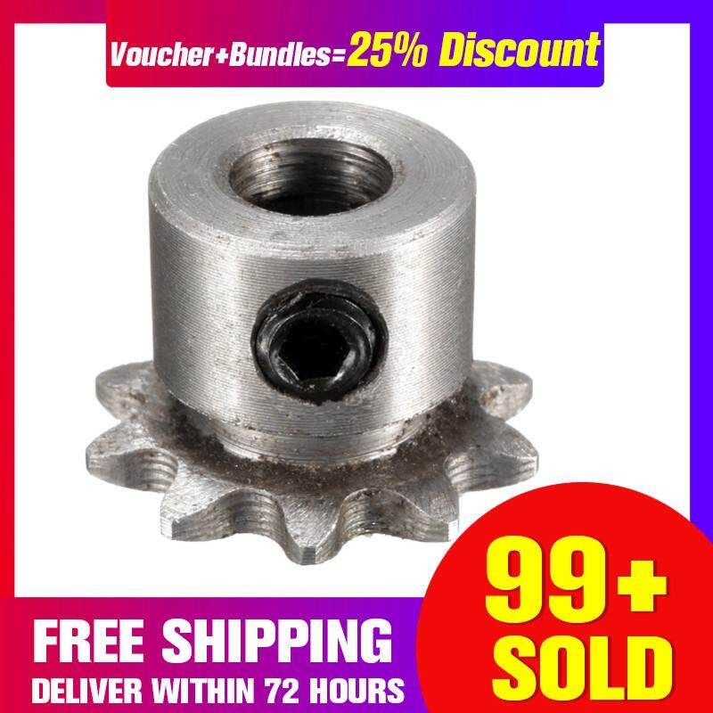 8mm Bore 10 Teeth 10T Metal Pilot Bore Motor Gear Roller Chain Drive Sprocket
