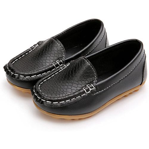 Toddler Little Kid Boys Girls Soft Slip On Loafers Dress Flat Shoes