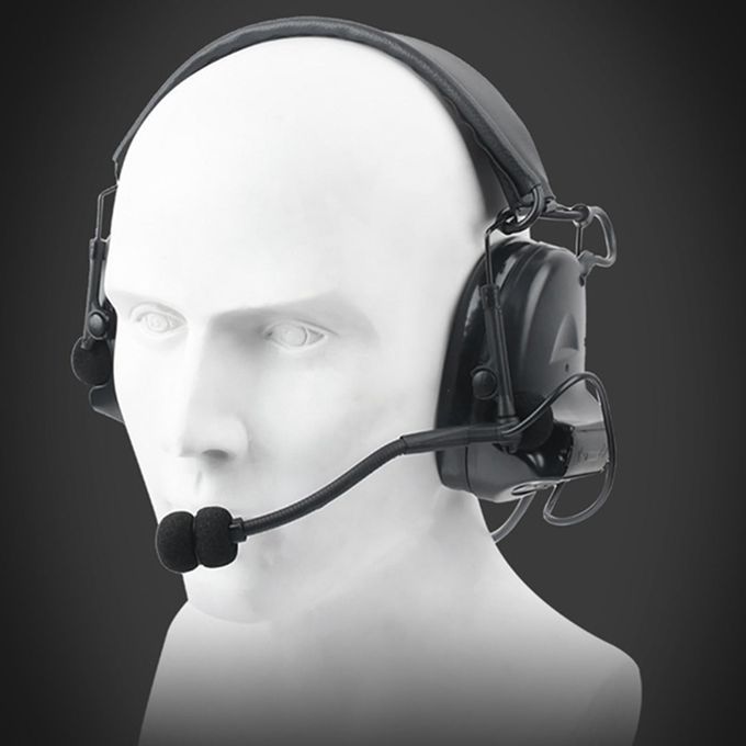 Headset Microphone Headband Mic Ptt