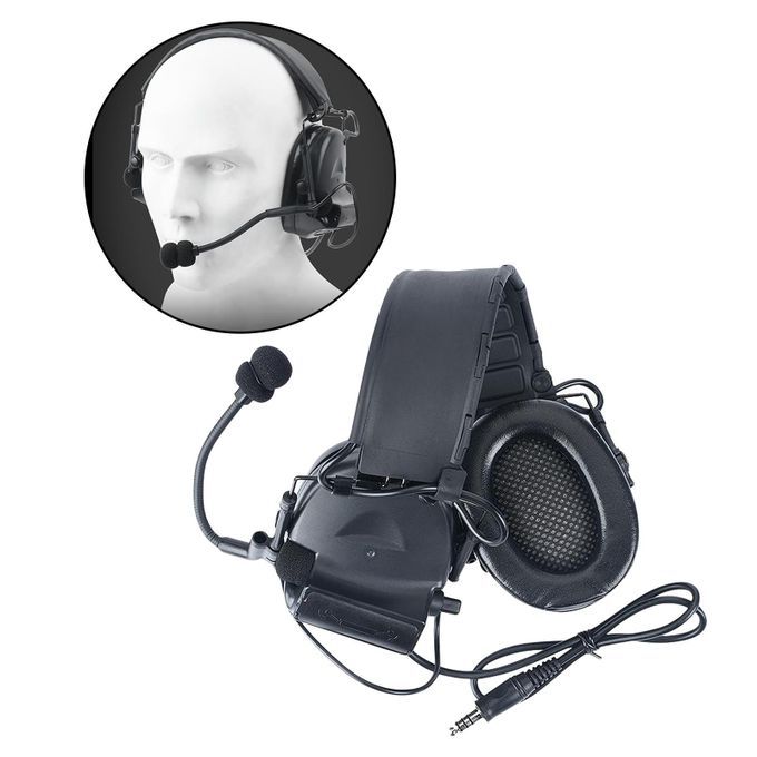 Headset Microphone Headband Mic Ptt