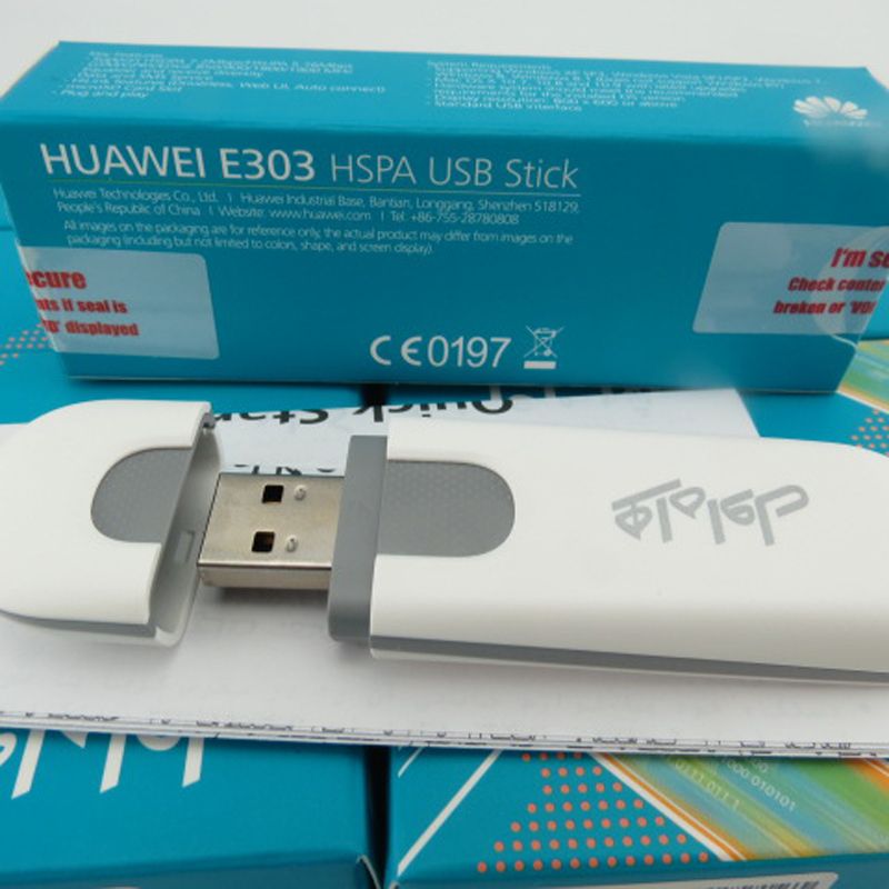 3G Modem E303 USB Stick 7.2Mbps Wireless WCDMA USB Modem