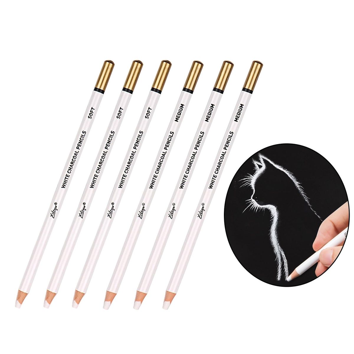 Pencils Drawing Set-- Sketching 4mm Blending Eco