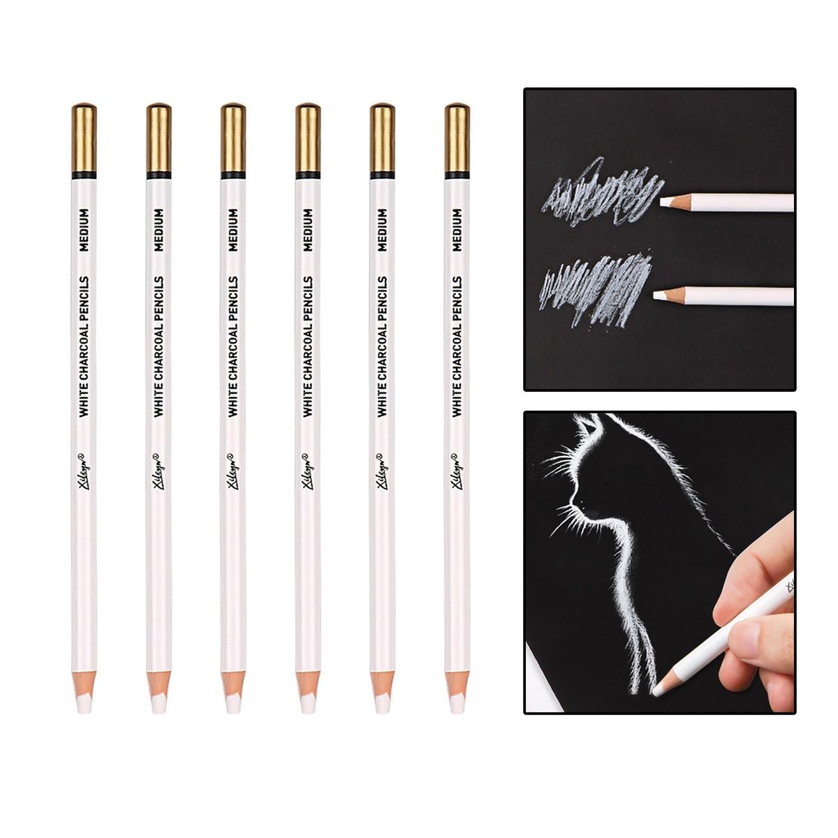 Pencils Drawing Set-- Sketching 4mm Blending Eco