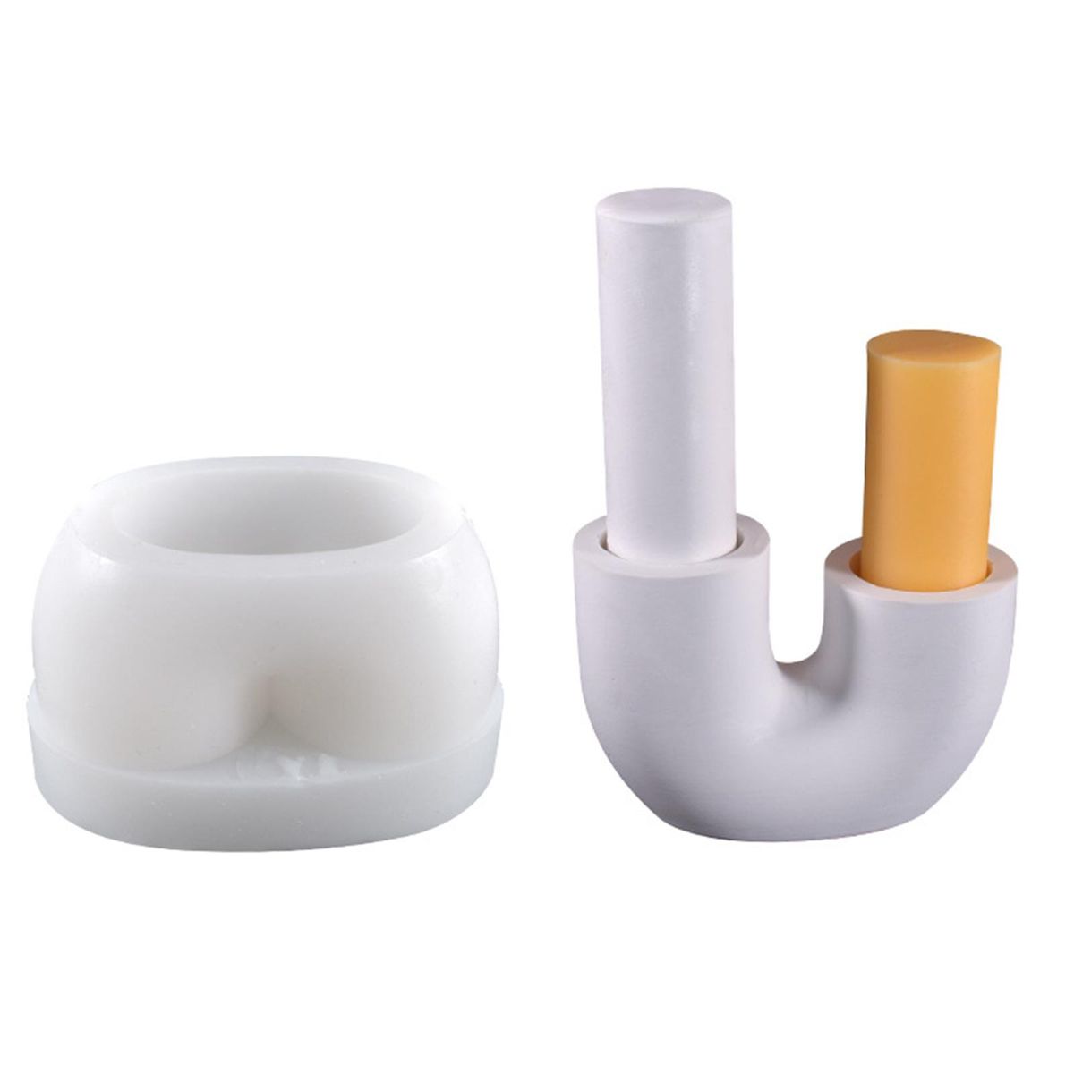 Abstract DIY Candle Making Mold For Candle Making   Clay Mold