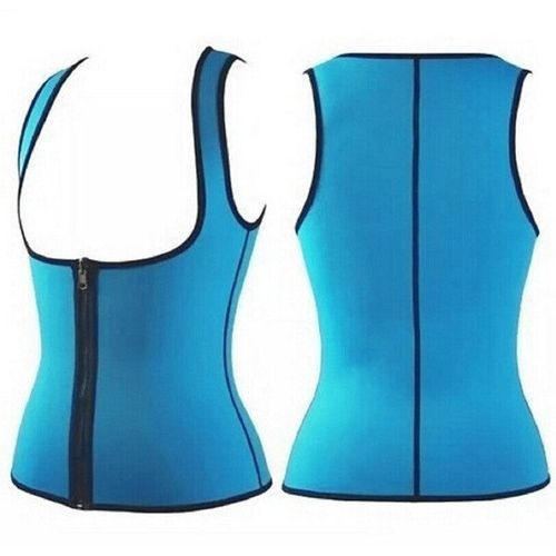 SEXY Women Neoprene Body Slimming Waist Slim Belt  Vest Underbust Sexy Zipper Bandages