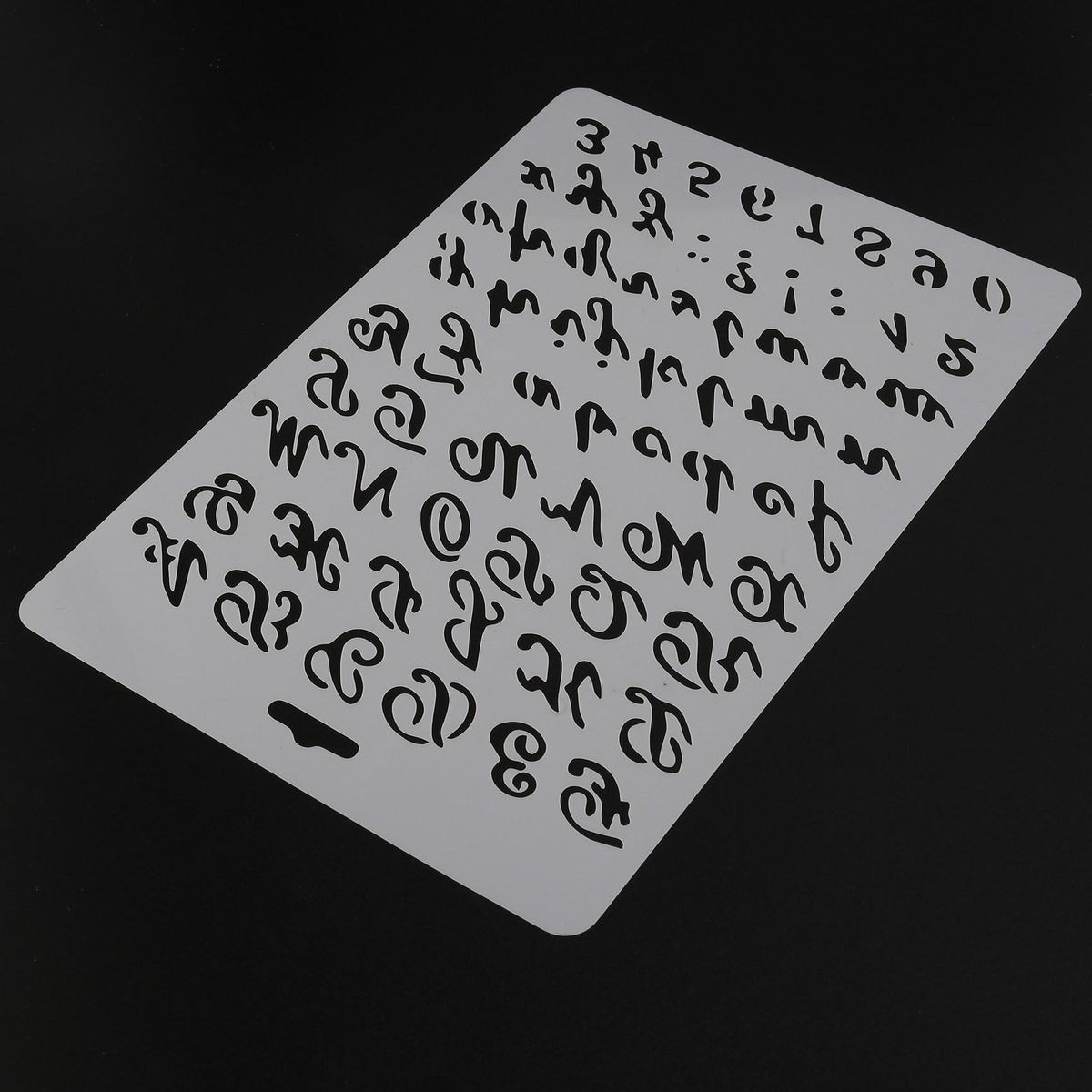 Lettering Stencils and Number Stencil Painting Alphabet and Number Stencils 2