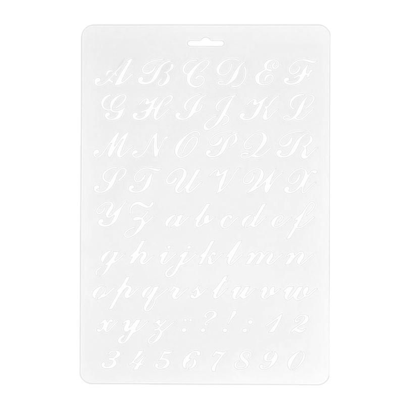 Lettering Stencils and Number Stencil Painting Alphabet and Number Stencils 2