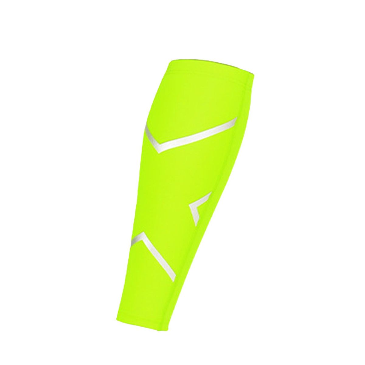 Sports Calf Sock Basketball Football Shin Guard Fluorescent Green