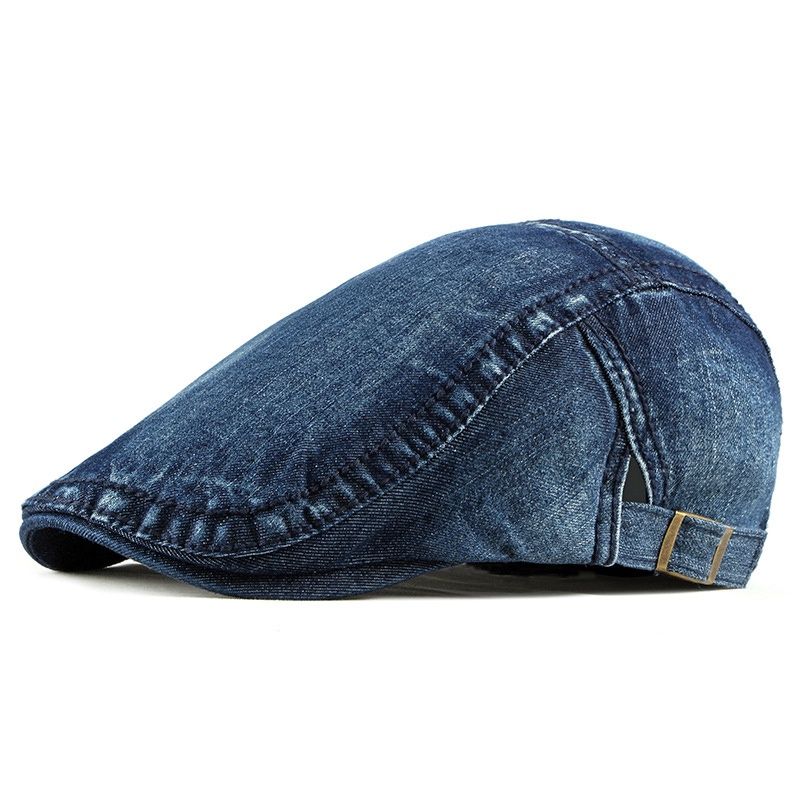 Washed Jeans Beret Men's Fashion Cowboy Hats