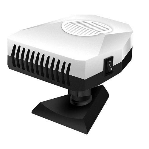Car Heater 12V Portable Defrost Defog Fan, 2 In 1