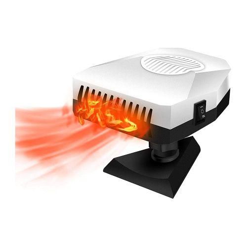 Car Heater 12V Portable Defrost Defog Fan, 2 In 1