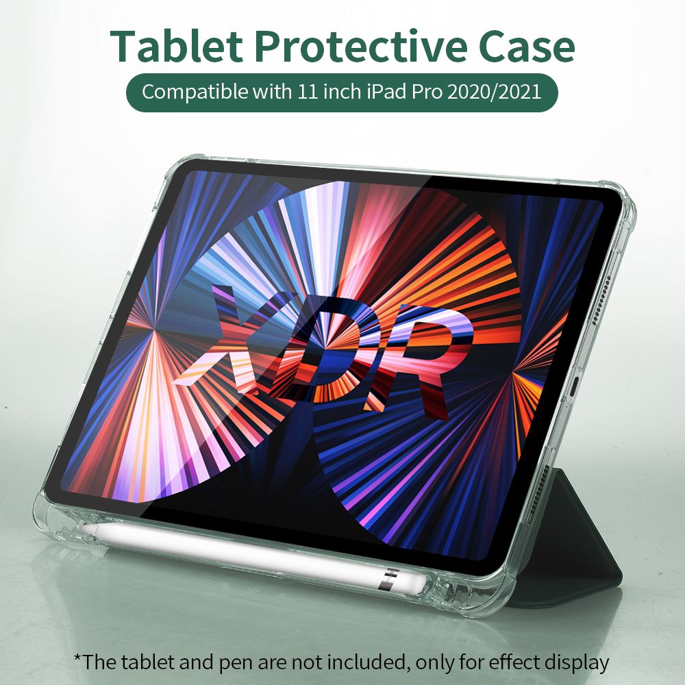 Tablet Protective Case With Pencil Slot Auto Sleep/Wake Up